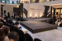 Padini fashion show design reference with retail fashion-show t-runway and guest seats